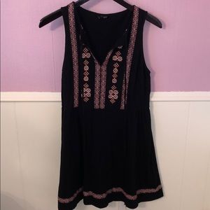 Top Shop cotton embroidered summer dress